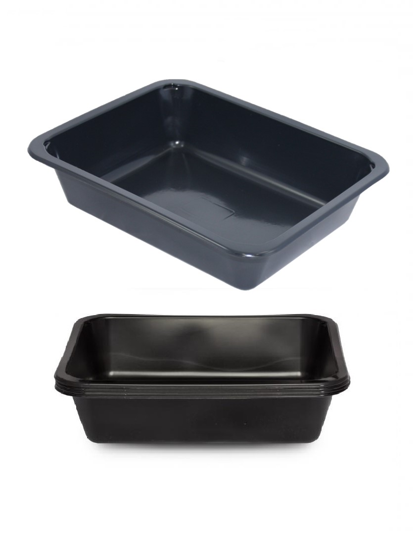 Miska jednodílná 50 - černá